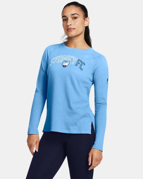 Women's SFC Long Sleeve Graphic T-Shirt in Blue image number 0